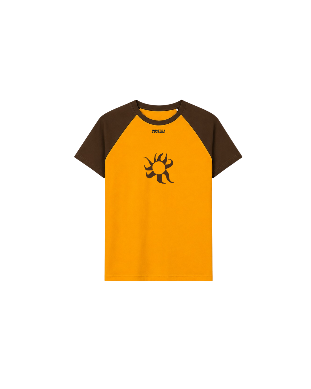 Sun Orange Raglan T-Shirt