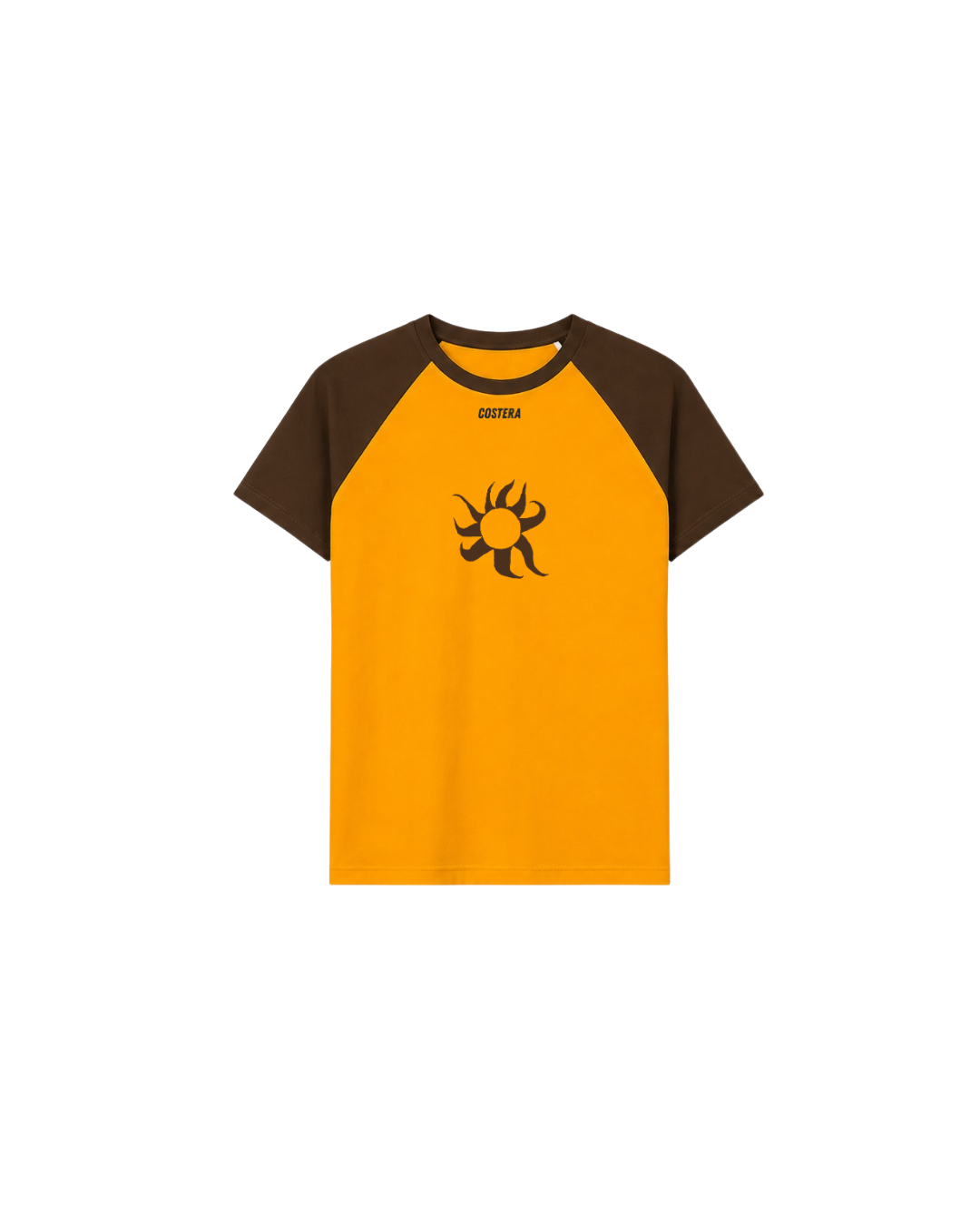 Sun Orange Raglan T-Shirt