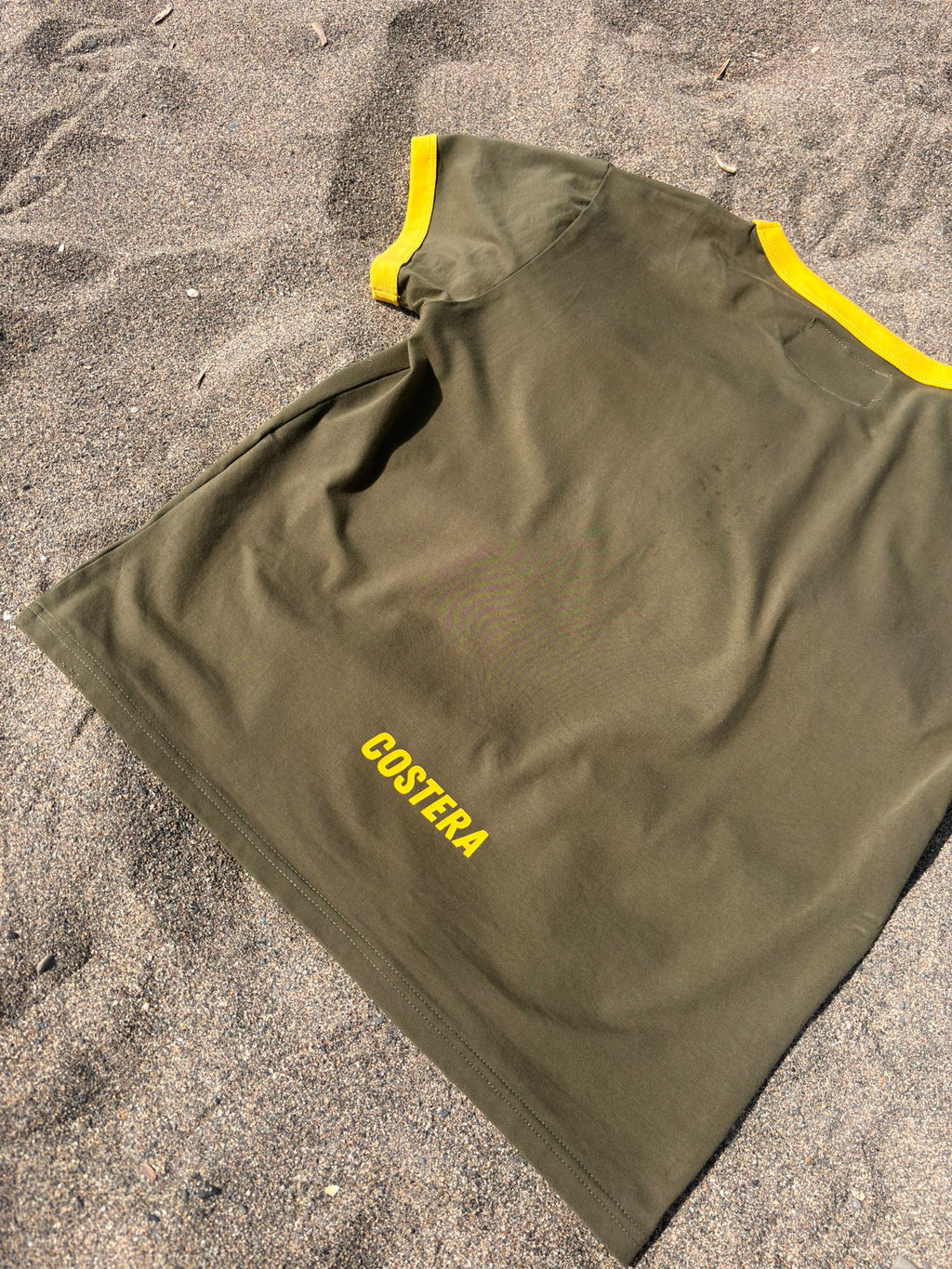 Sunsight Olive Ringer T-Shirt