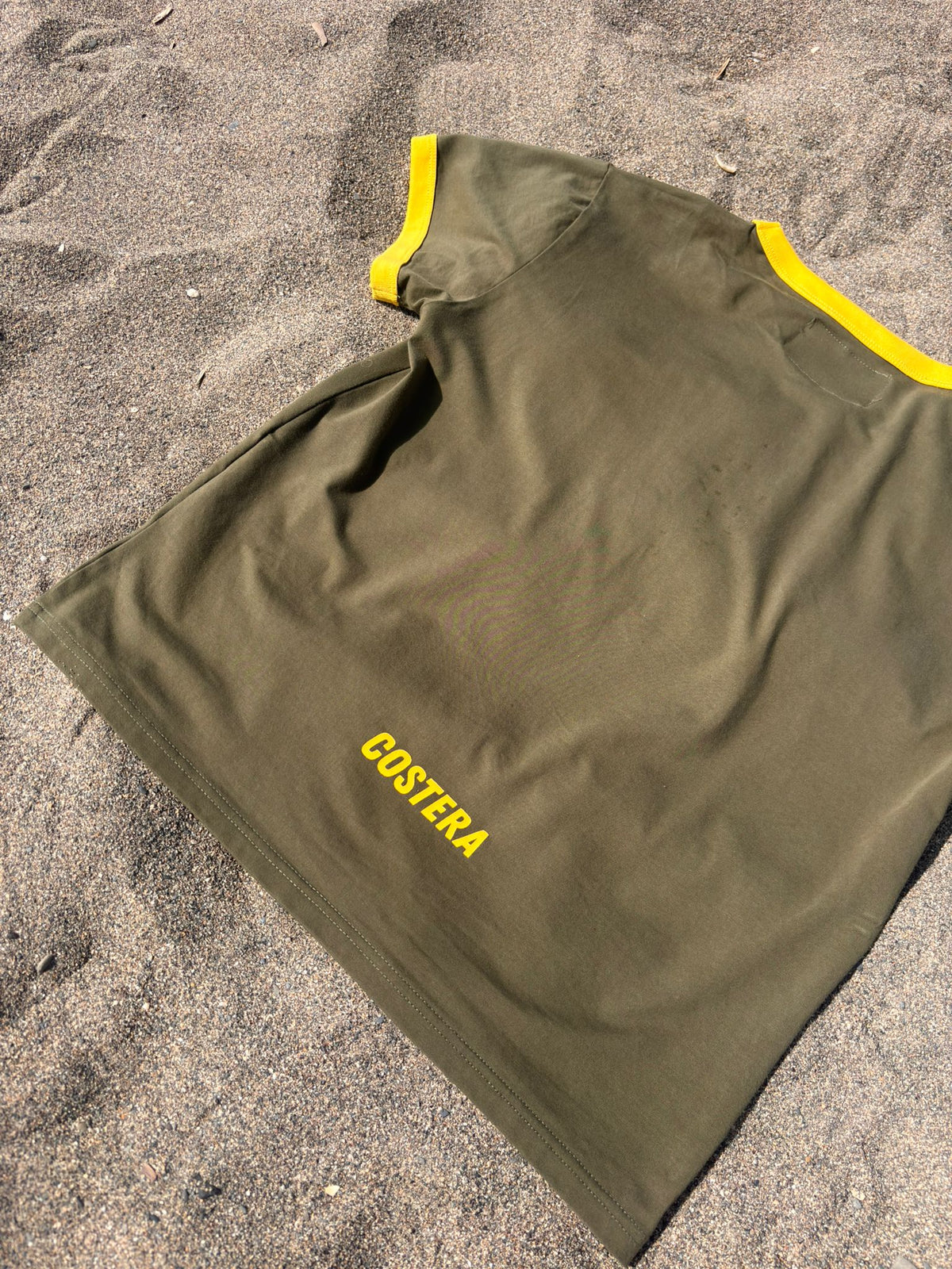 Sunsight Olive Ringer T-Shirt